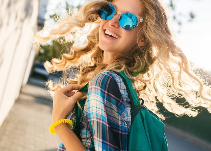 woman in sunglasses